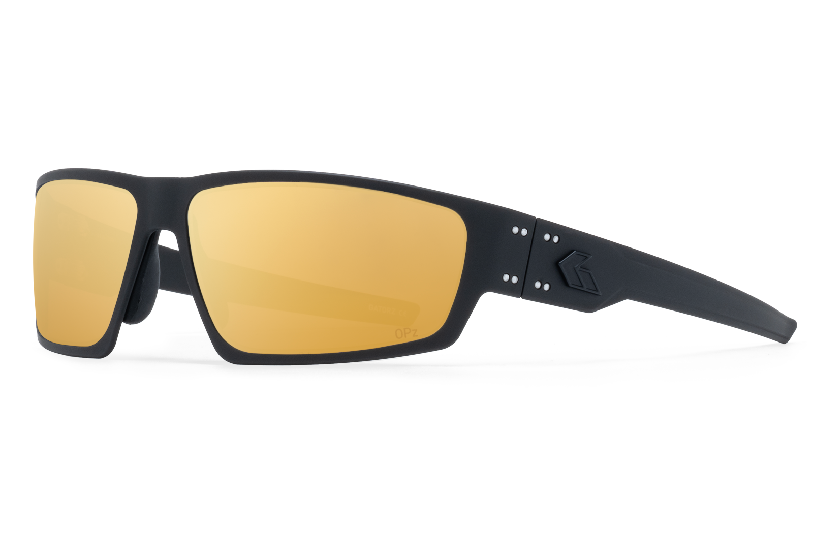 Image of Warhawk - Black | Gold Mirror Polarized (OPZ)